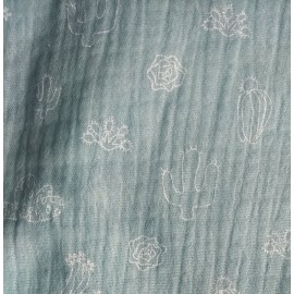 MUSELINA CACTUS MINT