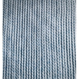 KNIT CABLY AZUL GRISACEO